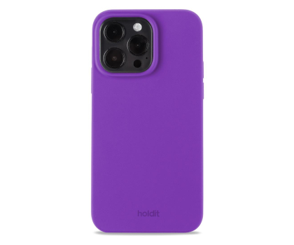Etui do telefonów Holdit Silicone Case iPhone 14 Pro Max Bright Purple 15549